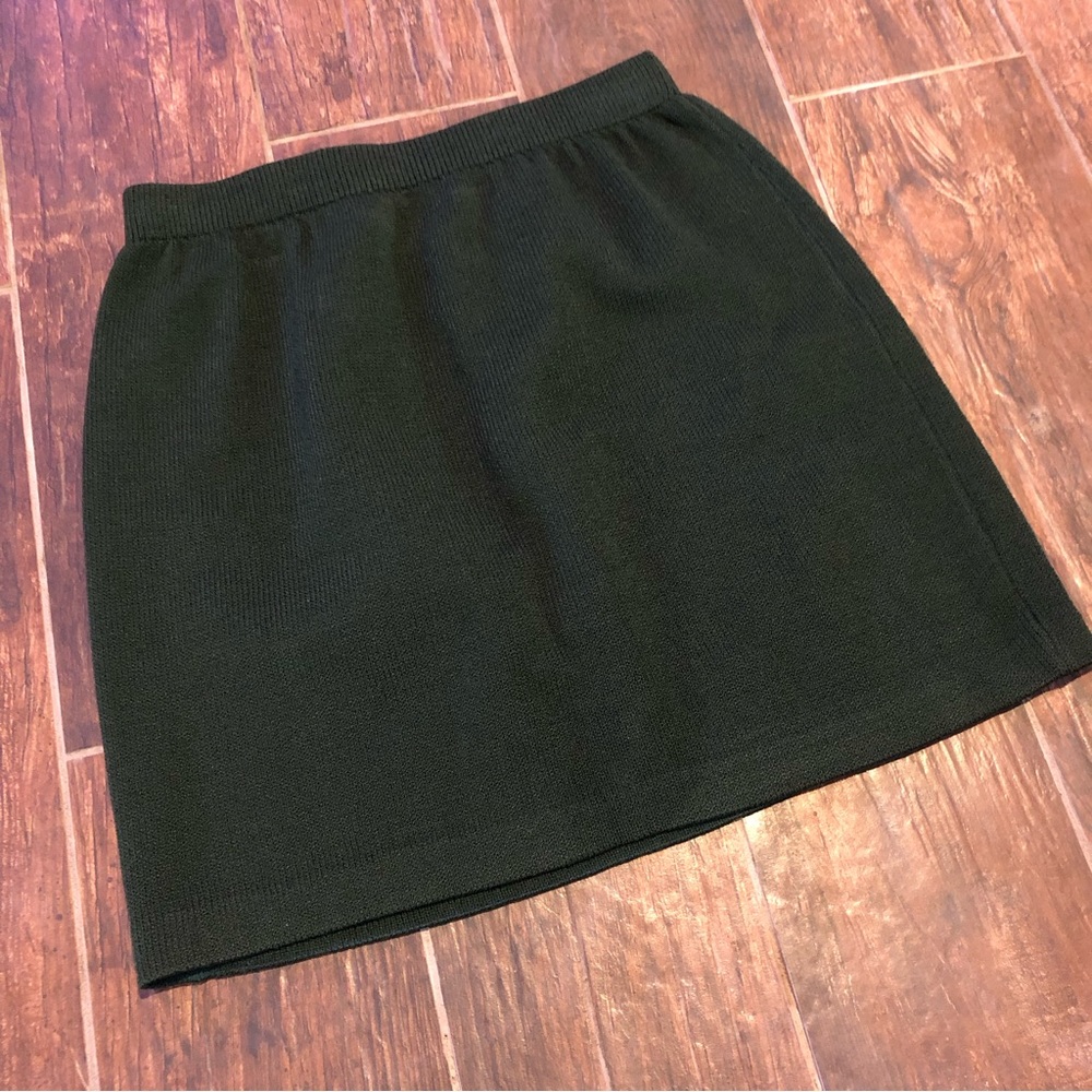 Dark Green St. John Collection Skirt sz 6